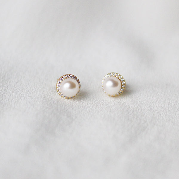 【HYERES LOR】25SS★ Nova 10K(Y) Pearl Earrings Pearl Earrings - YFN Jewelry