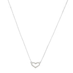 Heart Pendant Necklace - SLVR New York Silver