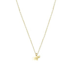 Mini Elephant Necklace - SLVR New York Gold
