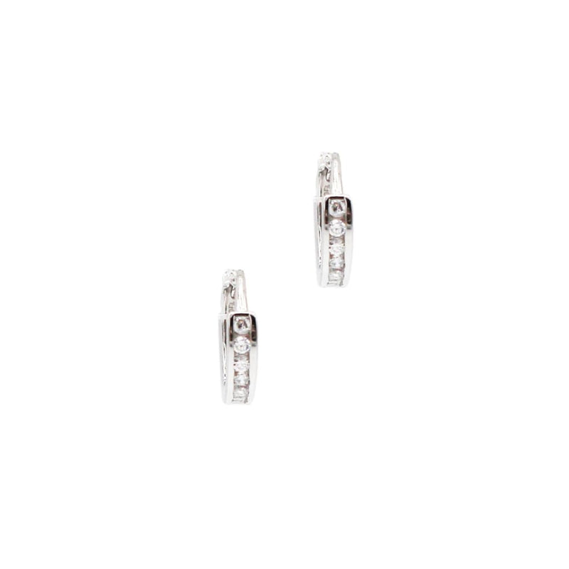 Open Circle Earrings in Sterling Silver - SLVR New York