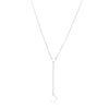 Round coin sterling silver necklace - SLVR New York Silver