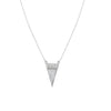 Triangle Necklace - SLVR New York Silver